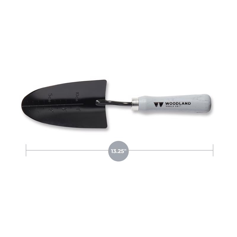 Woodland Tools 13.25 in. Steel V-Shaped Digging Hand Trowel Wood Handle, Pack of 12