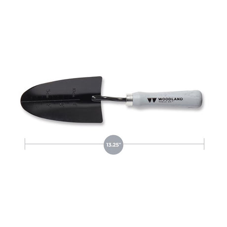 Woodland Tools 13.25 in. Steel V-Shaped Digging Hand Trowel Wood Handle, Pack of 12