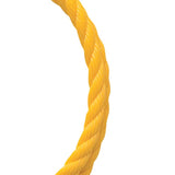 Koch Industries 1/4 in. D X 100 ft. L Yellow Twisted Polypropylene Rope