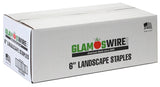 Glamos Wire 83000 Square Landscape Staple, 6 in L, 6 in W, 1 in Thick, Steel