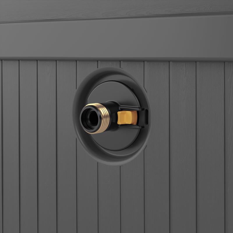 Suncast Smart Trak 225 ft. Gray Retractable Free Standing Hideaway Hose Reel