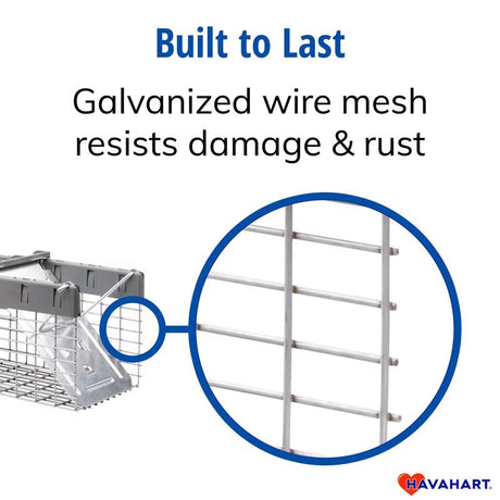 Havahart Small Live Catch Cage Trap For Chipmunks/Squirrels/Weasels 1 pk