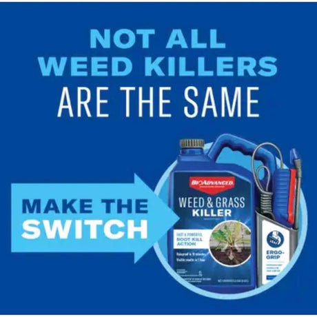 BioAdvanced Ready-to-Use Weed and Grass Killer RTU Liquid 1.3 gal