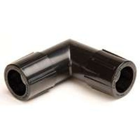 Rain Bird EFE25-1PK Non-Threaded Tubing Elbow, 1/2 in Connection, Compression, Plastic, Black