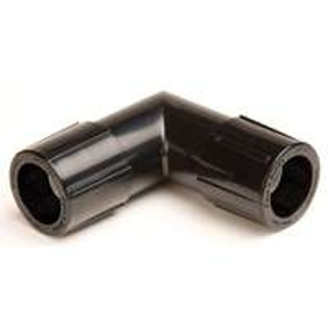 Rain Bird EFE25-1PK Non-Threaded Tubing Elbow, 1/2 in Connection, Compression, Plastic, Black