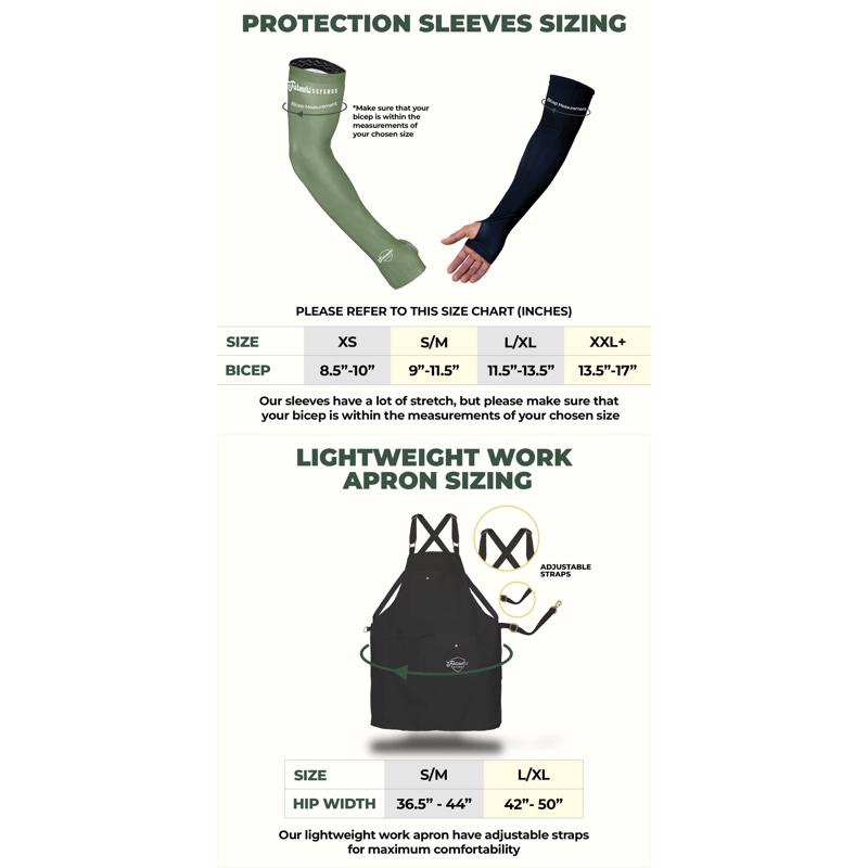 Farmers Defense L/XL Polyester/Spandex High-Vis Yellow Protection Sleeves