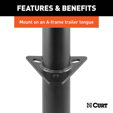 CURT Manual 2000 lb Trailer Jack