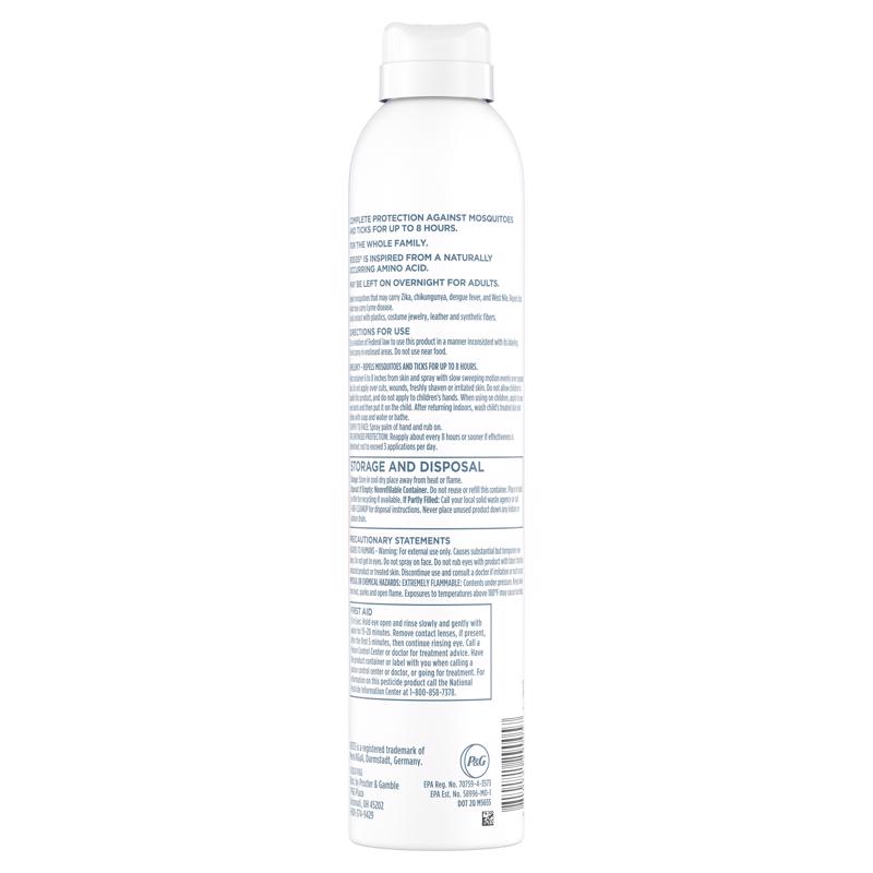 Zevo On-Body Aerosol Spray Insect Repellent Liquid For Mosquitoes/Ticks 6 oz, Pack of 6