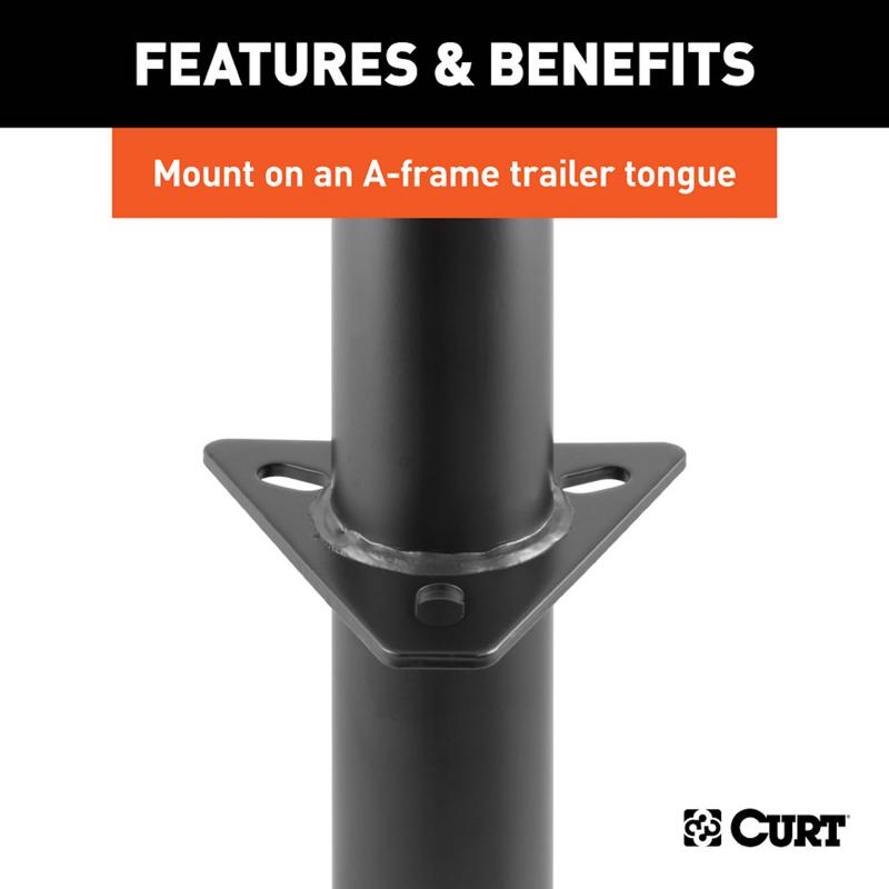 CURT Manual 5000 lb Trailer Jack
