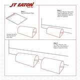 JT Eaton Stick-Em Pro Series Bigfoot Extra Large Glue Board Trap For Insects/Rodents/Snakes 4 pk, Pack of 12