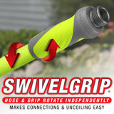 Legacy Flexzilla SwivelGrip 5/8 in. D X 5 ft. L Heavy Duty Premium Grade Garden Hose