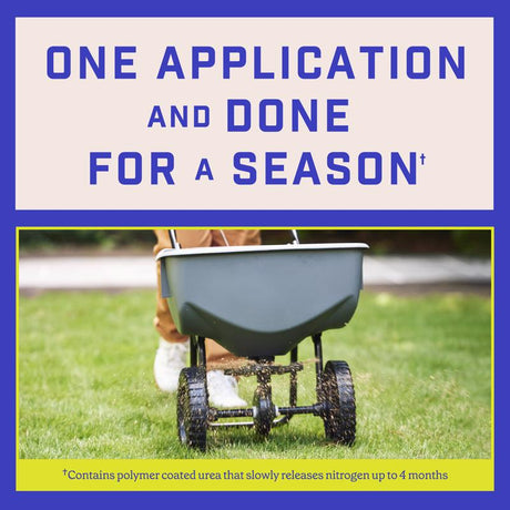 Pennington Full Season Weed & Feed Lawn Fertilizer For Multiple Grass Types 4000 sq ft