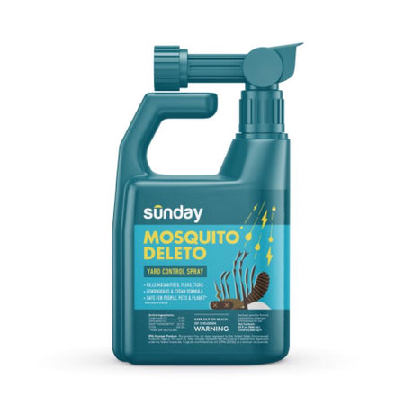 Sunday Insect Repellent Liquid For Mosquitoes 32 oz, Pack of 4