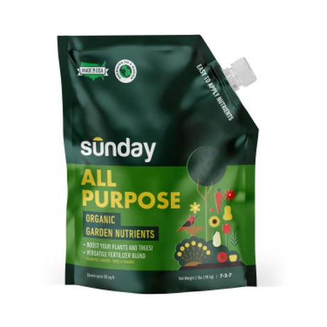 Sunday Organic Fertilizer 2 lb, Pack of 6