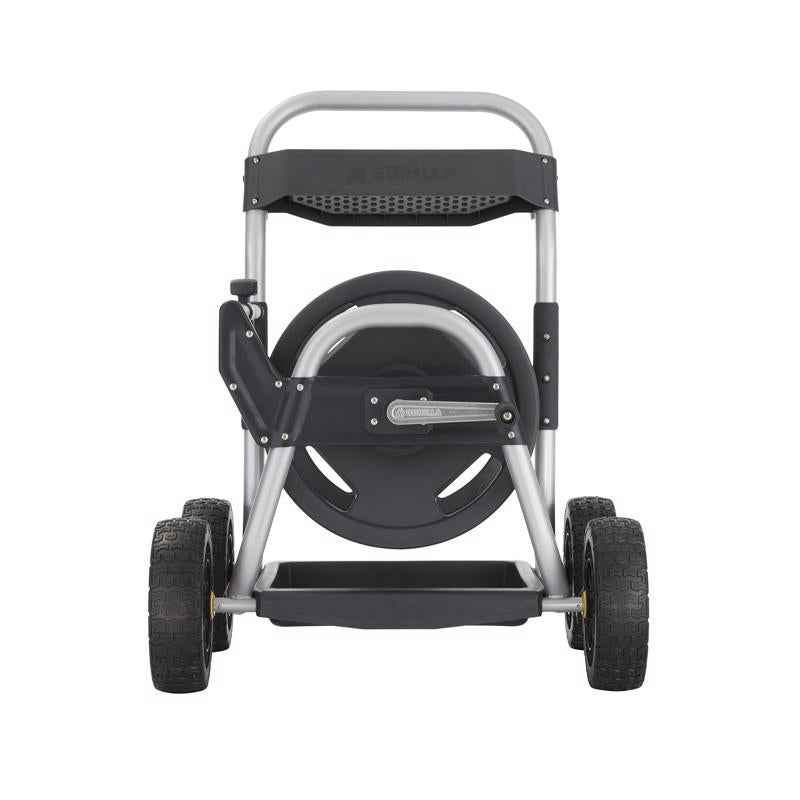 Tricam Gorilla 250 ft. Black/Gray Wheeled Hose Reel Cart