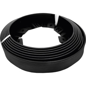 Master Mark 25 ft. L X 3.2 in. H Plastic Black Coiled Edging, Pack of 6