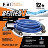 Pirit Series V 5/8 in. D X 12 ft. L Medium Duty Heated Hose