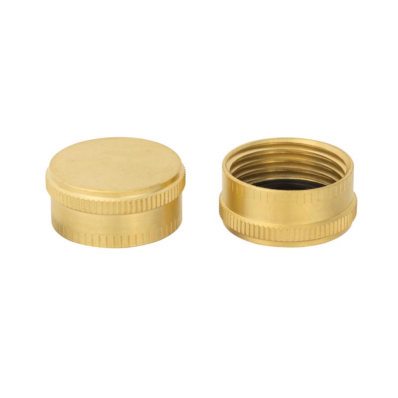 Ace 3/4 in. Brass Threaded Female Hose End Caps, Pack of 5