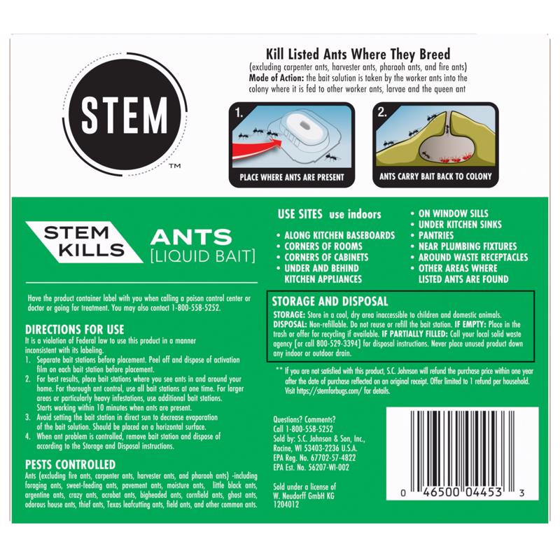 Stem Ant Bait Station 1 oz, Pack of 12