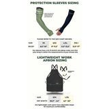 Farmers Defense L/XL Polyester/Spandex Save the Bee's Multicolored Protection Sleeves
