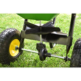 John Deere 10 ft. W Broadcast Push Lawn Spreader For Fertilizer/Ice Melt/Seed 85 lb