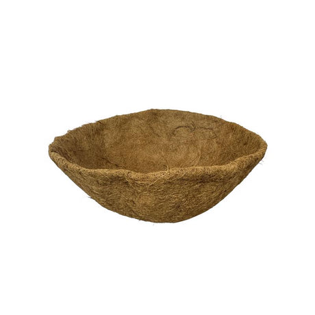 Living Accents 12 in. D Coco Fiber Basket Liner Brown
