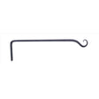 Living Accents Black Wrought Iron 15 in. H Forged Straight Plant Hook 1 pk