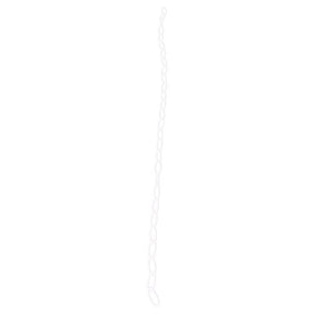 Living Accents White Steel 36 in. H Sturdy Extender Chain 1 pk