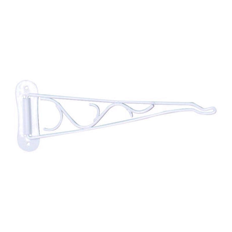 Living Accents White Steel 10 in. H Swivel Plant Hook 1 pk