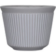 L&G 9.33 in. H X 12 in. W X 12 in. D X 12 in. D Polyresin Finola Planter Cement