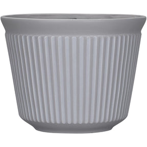 L&G 9.33 in. H X 12 in. W X 12 in. D X 12 in. D Polyresin Finola Planter Cement