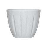 L&G 9.6 in. H X 12 in. W X 12 in. D X 12 in. D Polyresin Spritzer Planter White