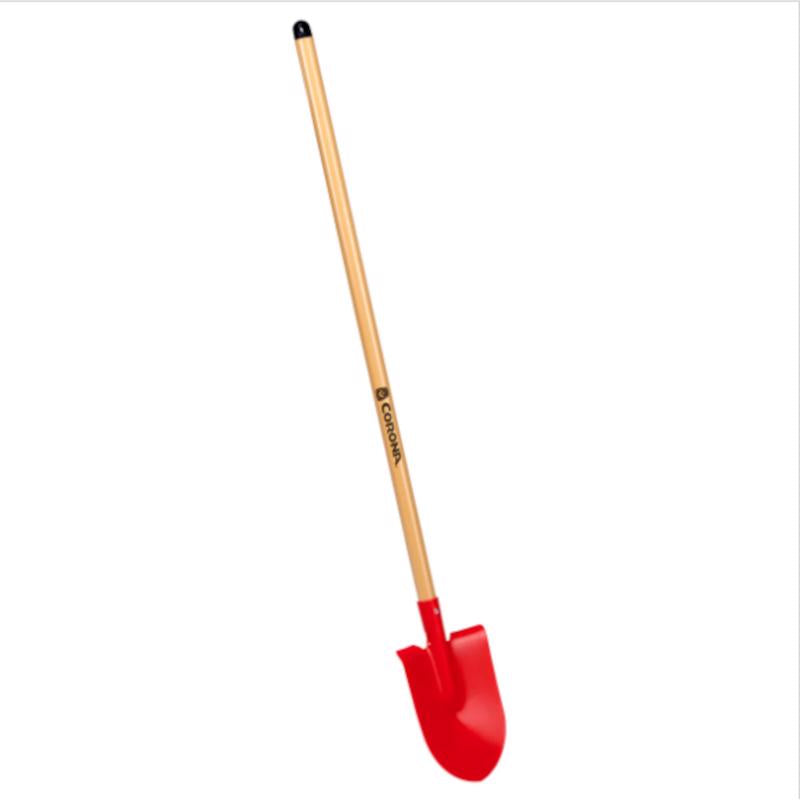 Corona 38.39 in. Aluminum V-Shaped Garden Shovel Wood Handle, Pack of 6