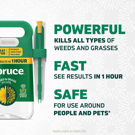 Spruce Snap & Spray Powered Weed and Grass Killer RTU Liquid 64 fl. oz.