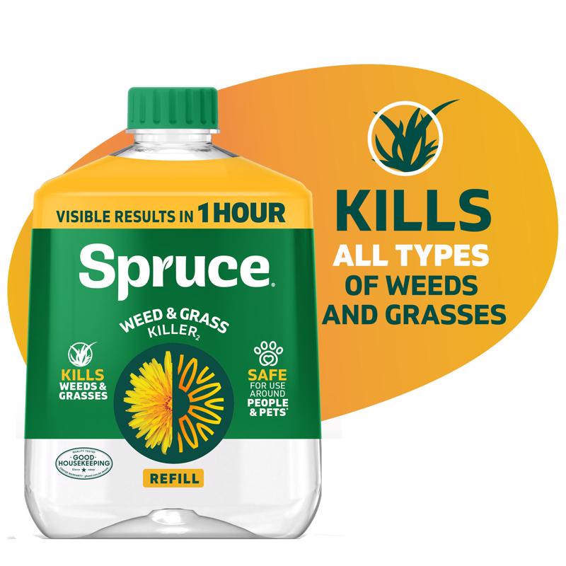 Spruce Weed and Grass Killer Refill RTU Liquid 64 oz