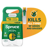 Spruce Snap & Spray Manual Trigger Weed and Grass Killer RTU Liquid 64 oz