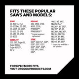 Oregon AdvanceCut D66 18 in. Chainsaw Chain 66 links
