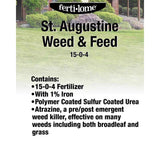 Ferti-lome Weed & Feed Lawn Fertilizer For St. Augustine Grass 4000 sq ft