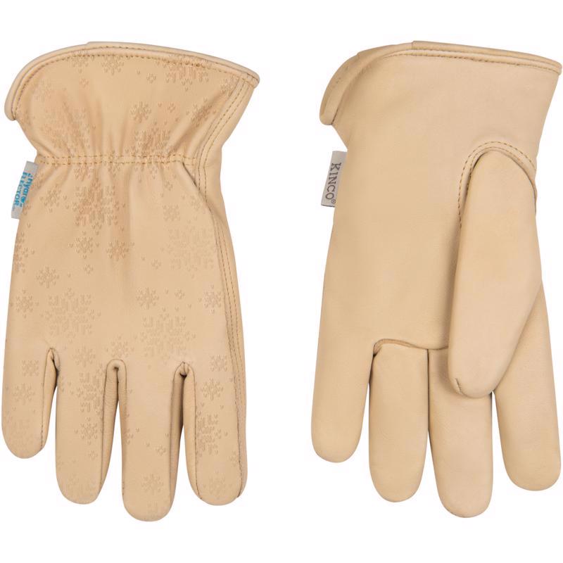 Kinco HydroFlector S Cowhide Leather Lined Tan Gloves