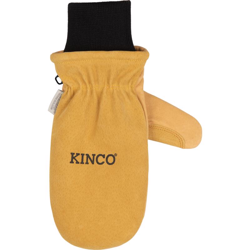 Kinco M Premium Pigskin Cold Weather Black/Gold Mittens