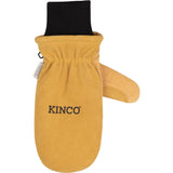 Kinco M Premium Pigskin Cold Weather Black/Gold Mittens