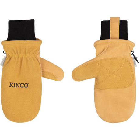 Kinco S Premium Pigskin Cold Weather Black/Gold Mittens