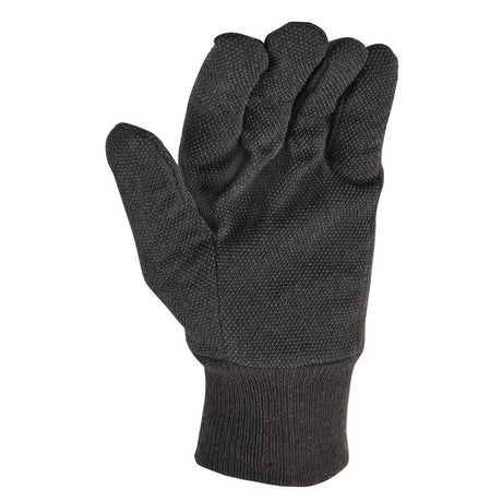 Wells Lamont Men's Outdoor Rubber Grip Jersey Work Gloves Brown L 3 pair