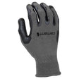 Carhartt Men's Indoor/Outdoor Grip Gloves Gray XL 1 pair