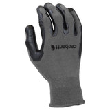 Carhartt Men's Indoor/Outdoor Grip Gloves Gray XL 1 pair