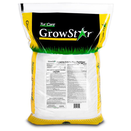 GrowStar Atrazine Weed Control Lawn Fertilizer For St. Augustine Grass 13370 sq ft