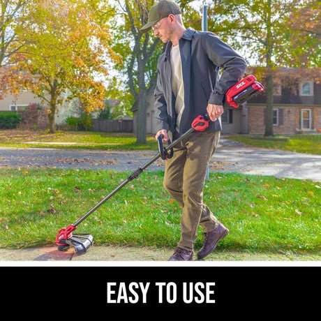 SKIL PWR CORE 40 LT1400C-11 14 in. 40 V Battery String Trimmer Kit (Battery & Charger)