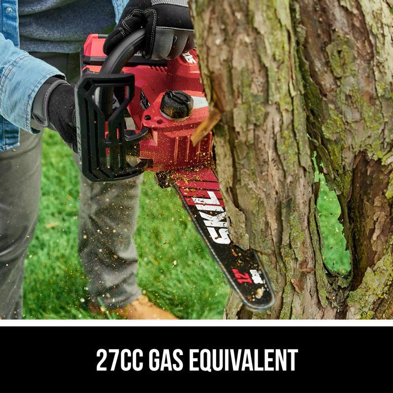 SKIL PWR CORE 40 TH1200C-11 12 in. 40 V Battery Chainsaw Kit (Battery & Charger) 1/4 in.