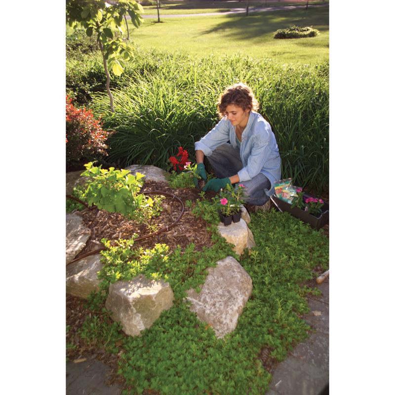 Rain Bird .710 in. Compression Drip Irrigation Coupler 1 pk
