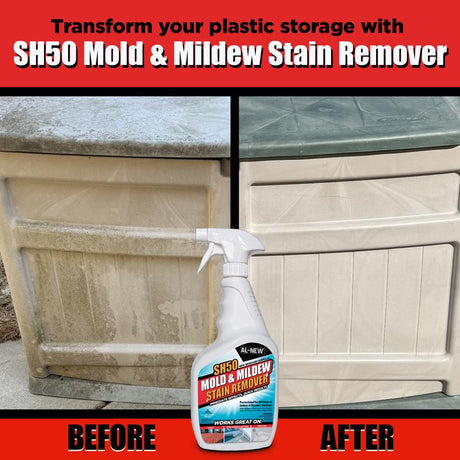 AL-NEW Mold and Mildew Stain Remover 24 oz, Pack of 12